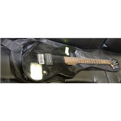 FIRST ACT BLACK ELECTRIC GUITAR W/STRAP