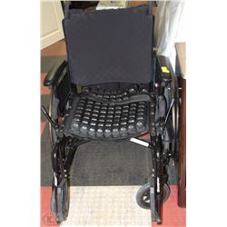 FULL SIZE WHEELCHAIR WITH CUSIONS