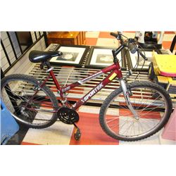 SPORTEK GIRLS 18 SPEED MOUNTAIN BIKE