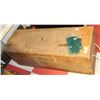 Image 1 : LARGE WOODEN TOOL BOX 14" X 41" X 15" HIGH