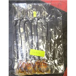 PK OF 6 PEWTER NECKLACES AS THEY COME