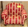 Image 1 : SMALL UPHOLSTERED DOLL CHAIR