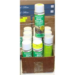 CASE OF 12 CANS OF GARDEN BUG KILLER