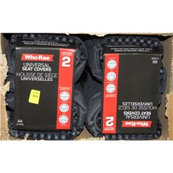 CASE WITH TWO PKS OF 2 LAWSON GREY UNIVERSAL SEAT