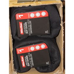 CASE OF TWO RUGGED UNIVERSAL BENCH SEAT COVERS