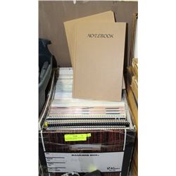 LOT OF MISC SCHOOL SUPPLIES INC COIL NOTE PADS ETC