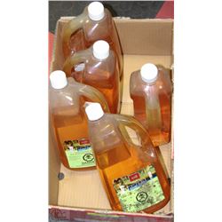 BOX OF 5 NEW BOTTLES OF CITRONELLA  OIL
