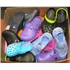 Image 1 : LARGE BOX OF NEW CROC TYPE SHOES "CLOGS"