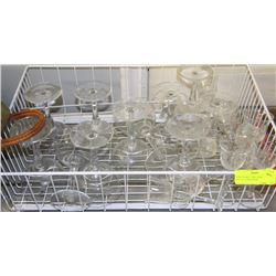 WIRE BASKET FOR UNDERCOUNTER INSTALLATION WITH