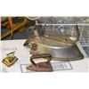 Image 1 : FLAT OF  VINTAGE IRONS INCL LADY CLARE,CAST IRON