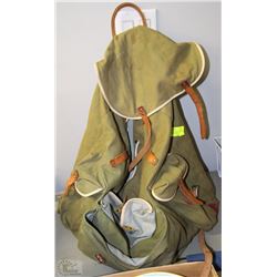 LARGE BACKPACK WITH STEEL FRAME HEAVY DUTY WITH