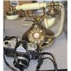 Image 1 : BOX WITH NIKON CAMERA  AND VINTAGE CRADLE PHONE