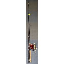 2 FISHING RODS INCL. WALLEYE SPECIAL ROD W/REEL &