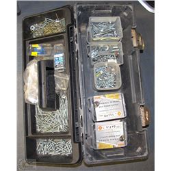 STANLEY TOOL BOX WITH HARDWARE