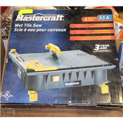MASTERCRAFT WET TILE SAW
