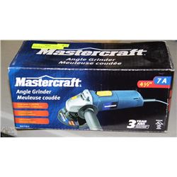 MASTERCRAFT ANGLE GRINDER NEW IN BOX 4-1/2"