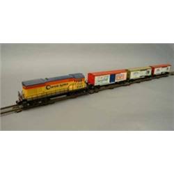 A Lionel '0' gauge 'Beechnut' boxcar, No 6-7703, boxed, L 11ins....