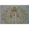 Image 1 : A part canteen of Queen's pattern silver flatware, by William Eaton, London, dated 1835, comprisi...