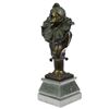 Image 9 : Felix Pierre Richard Happy Pierrot Bronze Sculpture (13"X5")