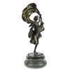 Image 5 : Amusing Bronze Sculpture By Bergman on Marble Base Figurine (12"X6")