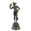 Image 10 : Lively Jester By French Artist Gueyton Bronze Sculpture Great Detail Figurine(14" X5")