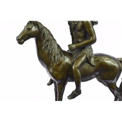 The Scout By Cyrus Dallin Bronze Sculpture