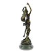 Image 7 : Female Bronze Sculpture on Marble Base