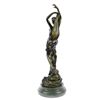 Image 8 : Female Bronze Sculpture on Marble Base