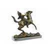 Image 5 : Mounted Indian Chief Bronze Sculpture