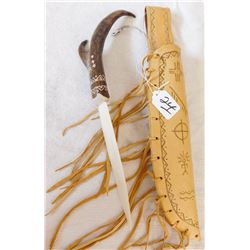 Plains Bone Dagger & Sheath