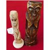 Image 1 : Pair of Bone Indonesian Figures