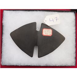 Authentic Slate Butterfly Bannerstone