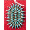 Image 1 : Zuni Turquoise Pendant