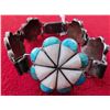 Image 6 : Antique Stone-to-Stone Zuni Link Cuff