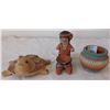 Image 1 : 3 Pueblo Ceramic Items