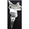 Image 4 : Sterling Silver & Turquoise Saddle Pin