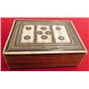 Image 4 : Scrimshaw & Bone Inlaid Box
