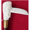 Image 2 : Bone Effigy Handle Cane