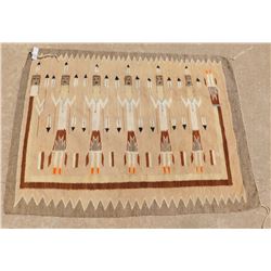 Navajo Yei Weaving