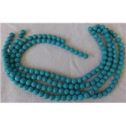 4 Strands Dyed Howlite Beads