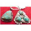 Image 2 : 2 Turquoise & Sterling Pendants