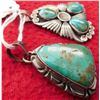 Image 3 : 2 Turquoise & Sterling Pendants
