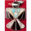 Image 1 : Zuni Thunderbird Pin or Pendant
