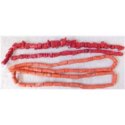Collection of Coral Beads