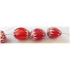 Image 6 : Rare Red Chevron Beads