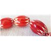 Image 8 : Rare Red Chevron Beads