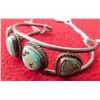Image 2 : Sterling Silver & Turquoise Cuff & Ring