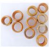 Image 3 : Collection of Bone Civil War Rings