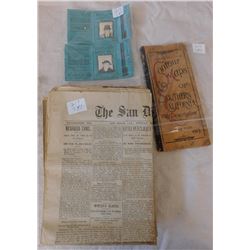 San Diego World's Fair & Antique Papers