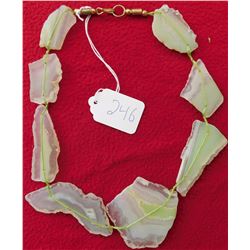 Agate Slab Necklace